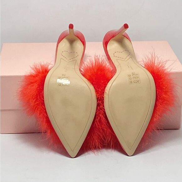 Sophia Webster Delicia Marabou Mules size 38 - Picture 11 of 12